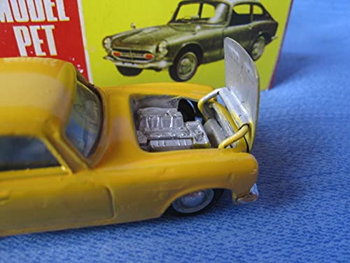 Amazon.co.jp: モデルペット No.35 ホンダ S800クーペ 黄 1967年