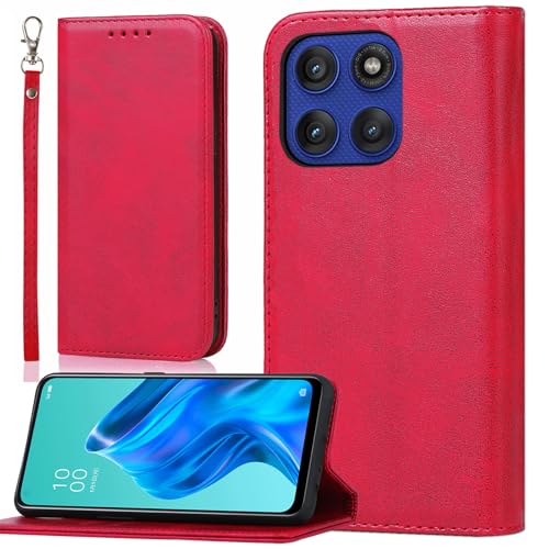 BonwFzin �K�p motorola edge 60 �P�[�X �蒠�^ �X�g���b�v ���g���[�� �G�b�W 60 �X�}�z�P�[�X motorolaedge60 �蒠�^�J�o�[ ���g���[���G�b�W60 �g�уJ�o�[ PU ���U�[ �X�g���b�v�z�[���t�� �}�O�l�b�g �t��