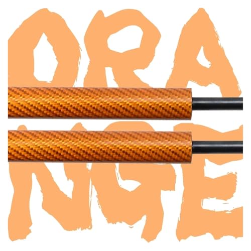 Ressorts à gaz pour réparer le hayon lourd de votre Ford Fiesta Mk8, vérins orange carbone