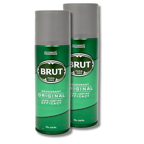 BRUT Original Body Spray Deodorant Bundle – 200ml Each, Pack of 2 | Classic Iconic Fragrance with Long-Lasting Odor Protection and All-Day Freshness