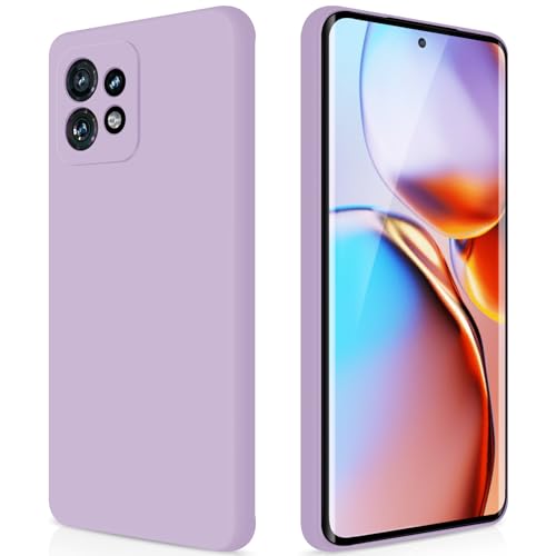 Coque silicone Motorola Edge+ 2023 GiiYoon violette