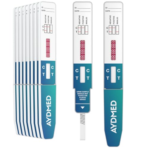 10 x AYDMED Cocaine Drug Tests | Drug Testing Kits for Urine Detection of Cocaine Drug Use | Drug Tests for Coke Crack COC | 150ng/mL Sensitivity