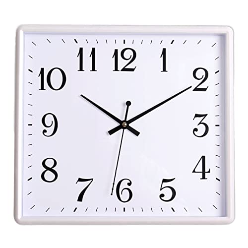 Horloge murale chambre et salon silencieuse style moderne chiffres arabes