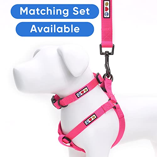 Pawtitas Solid Color Step in Dog Harness or Vest Harness Dog Training Walking of Your Puppy Harness Small Dog Harness Pink Dog Harness