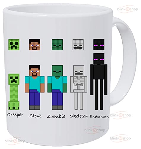 blinkNshop Cartoon Character Coffee Mug 325 ML White Best Gift for Boys Brother Sisters Friends Birthday Return Gifts