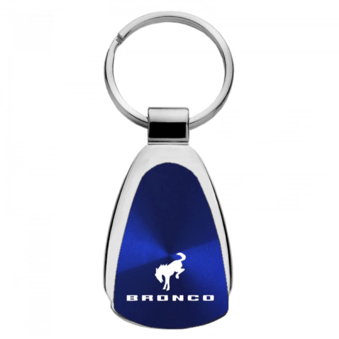 Au-TOMOTIVE GOLD Teardrop Key Chain for Ford Bronco II