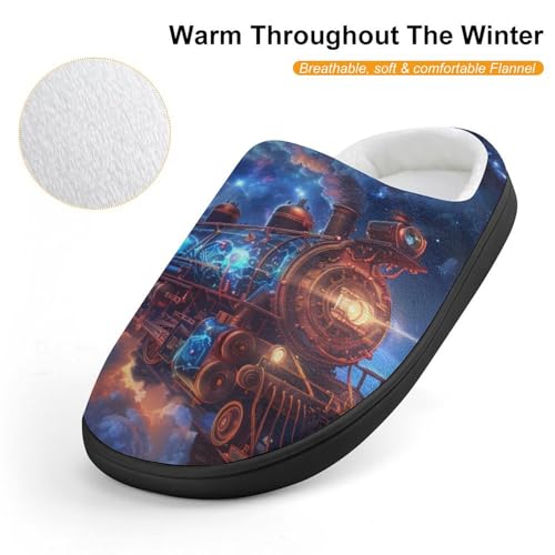 Beautiful Train Cute Cotton Slippers Anti-slip House Shoe Slipper Indoor Outdoor4