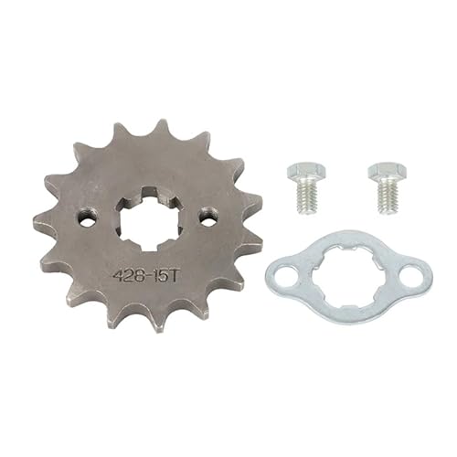 Immagine prodotto: Pignone anteriore a 15 denti for Yamaha TTR125 TTR125L TTR125E TTR125LE SR125 TTR125L TTR 125 L EL 15T