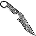 Hercules Knives Custom Hand Forged Damascus Steel Blank Blade Tactical Hunting Knife Camping, Survival, Hiking Collectors Blade Damascus Blade Billet Handmade Knife Making Supply (HBK-01)