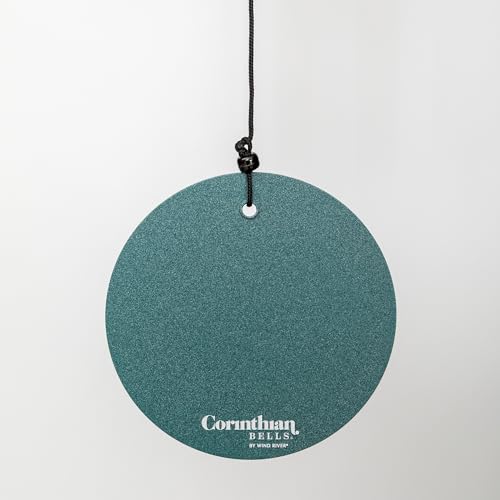 Corinthian Bells by Wind River - 30 inch Patina Green Wind Chime for Patio, Backyard, Garden, and Outdoor Decor (Aluminum Chime) Made in The USA