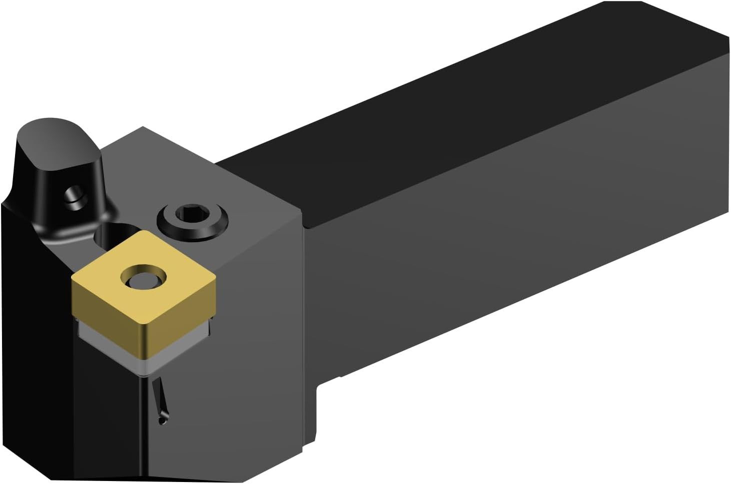 QS-PCLNR 2020-12C, Steel, T-Max P QS shank tool for turning, Right Hand, Internal Coolant, -5 deg Lead Angle, 95 deg Cutting Edge Angle