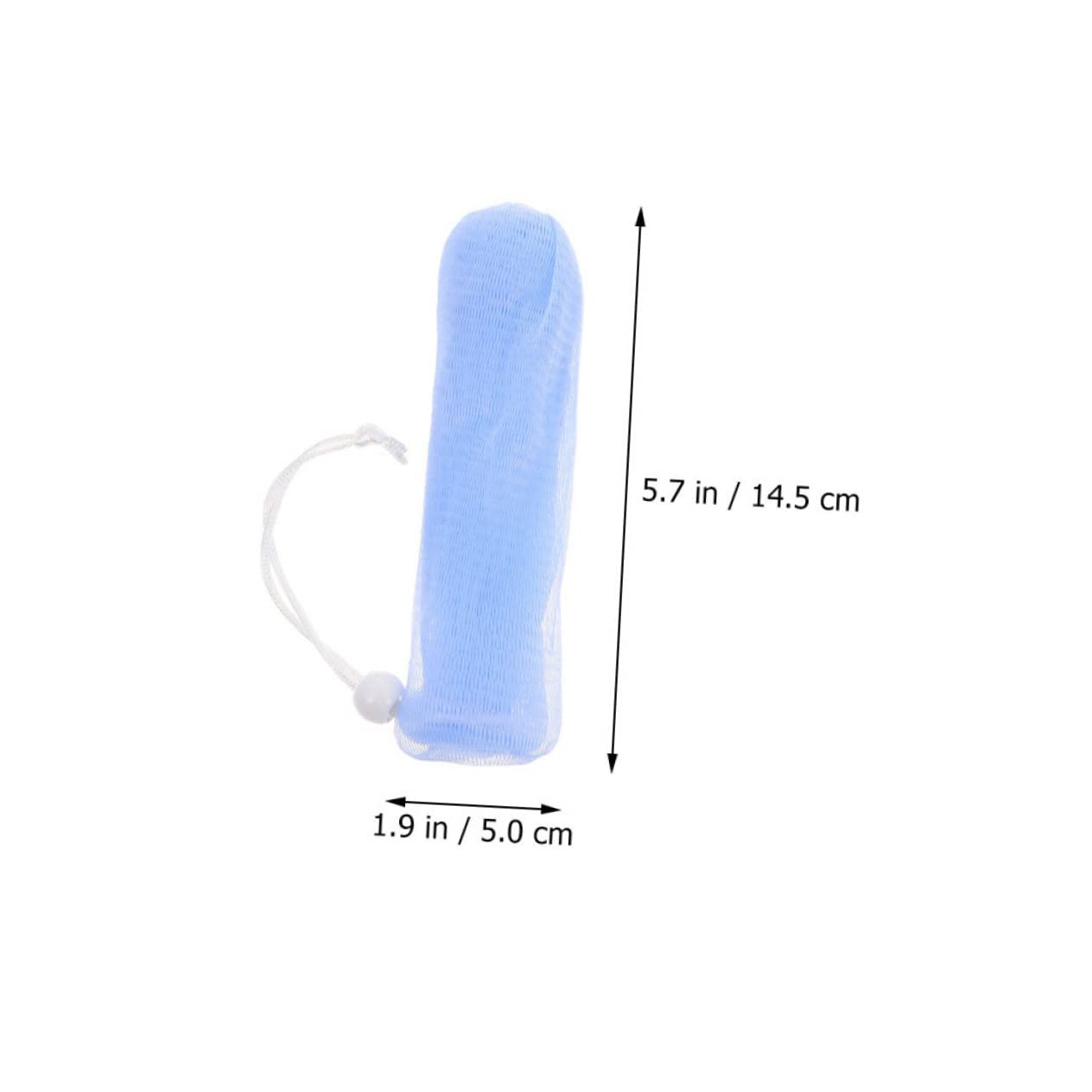 Bolsa de Espuma de Jabón para Ducha Cuerda, 10 Piezas de Malla PP y PE para Producir Burbujas y Secado Rápido