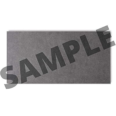 Luxury Vinyl Flooring Tiles by Lucida USA | Interlocking Flooring for DIY Installation | Sample Stone-Look Plank | Holland Gray | TerraCore | 7 inchx12 inch