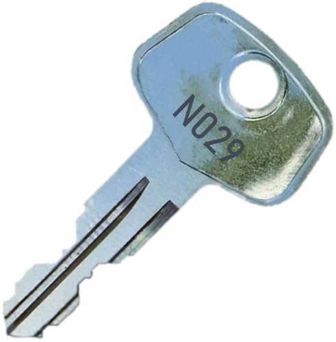 Thule N029 Replacement Key - Roof Racks, Rails, Cargo Box, Carriers, Crossbars, Haulers, Bags (Codes N001-N250 or N001R-N250R) Better Than OEM!