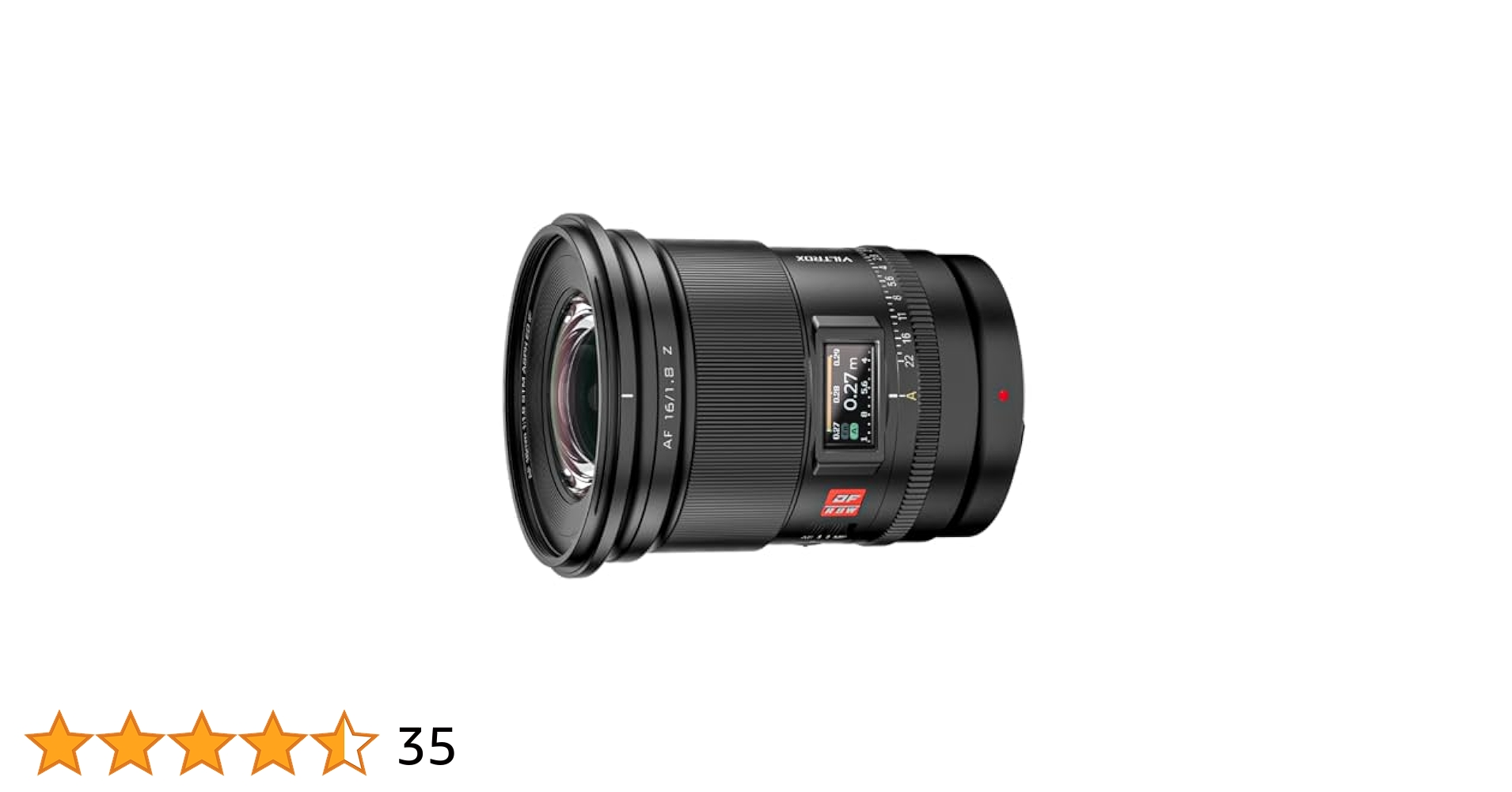 Amazon.co.jp: Viltrox AF 16mm F1.8 Pro Z カメラレンズ 超広角