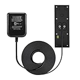 Dreyoo Doorbell Transformer 16-24V Adapter, 16.4ft Long C Wire Power Supply 20VAC 500mA Power Adapter, Compatible with Arlo Eufy Video Doorbell, UL Certification with 50PCS Cable Clips(Black) - Image 8