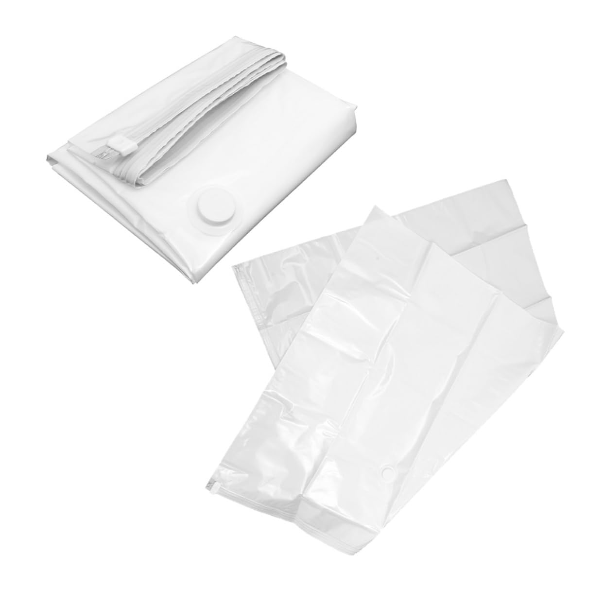 Bolsa de Vacío para Colchones 150x100 Cm, 2 Piezas Gruesas | Pa y Pe, Reutilizables, Protección contra Humedad, Gran Capacidad para Colchas y Ropa