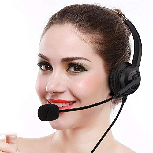 Broco Mute Funzione Call Center USB Headset Noise