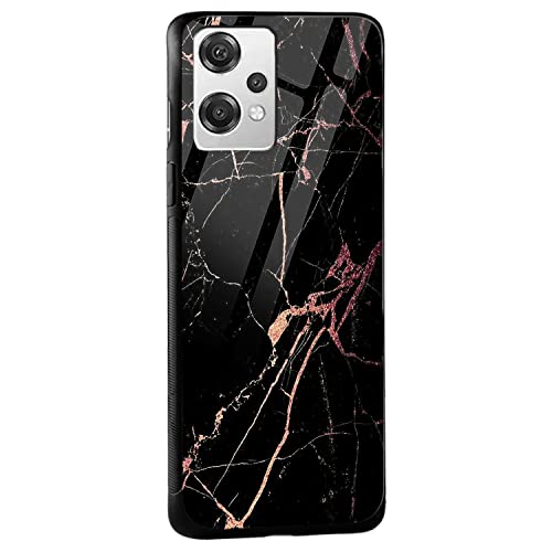 Image of COLORflow Back Cover Compatible with OnePlus Nord CE 2 Lite 5G | Black Marble Golden | Shockproof TPU Bumper Cover with Camera Protection Back Cover Compatible with OnePlus Nord CE 2 Lite 5G