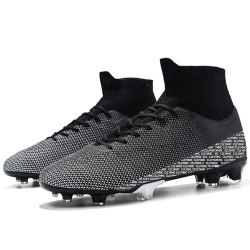 Best Flexible Football Boots for Artificial Grass | Top Picks 15 CLLYHHC Men‘s Soccer Cleats Lightweight Football Boots Breathable Professional Sneaker Sport Athletic Ground Shoes Black EU 41