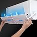 ALMAK Deflector de Aire Acondicionado, Deflector de Viento antidirecto, Protector de Viento retráctil, Duradero, Conveniente, más Saludable, cómodo, Ajustable