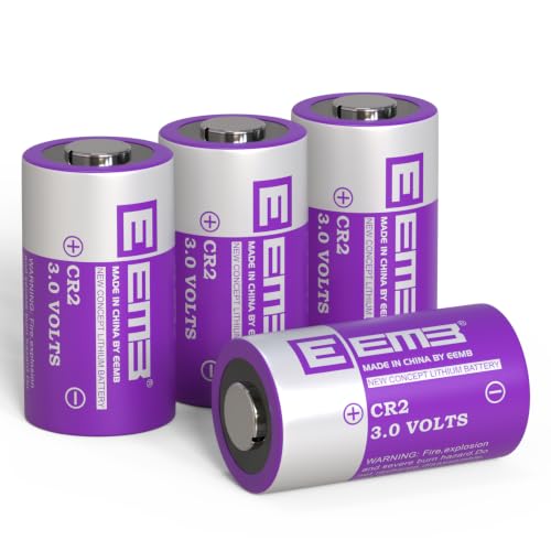EEMB CR2 3V Lithium Battery 850mAh 4-Pack CR15H270 DLCR2