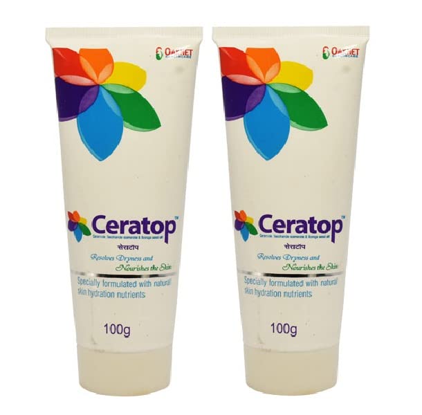 Ceratop Intensive Moisturizing cream (Pack of 2 * 100gm)