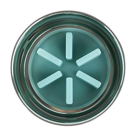 PAWPOURRI Premium Bowl with Silicone Slow Insert for Dog (Size, 60 Oz) Cover