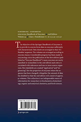 Class 2 Transferases VII: EC 2.5.1.31 - 2.6.1.57: 34