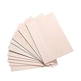 Wshao store 10 Teile/satz Holzplatte Modell Balsaholz For DIY Haus Schiff Flugzeug Spielzeug 150mm*100mm*2mm