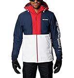 Columbia Men's Timberturner Jacket White/Collegiate Navy