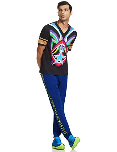 Image of RIVER Men's Designer Regular Fit T-Shirt with Half Sleeves