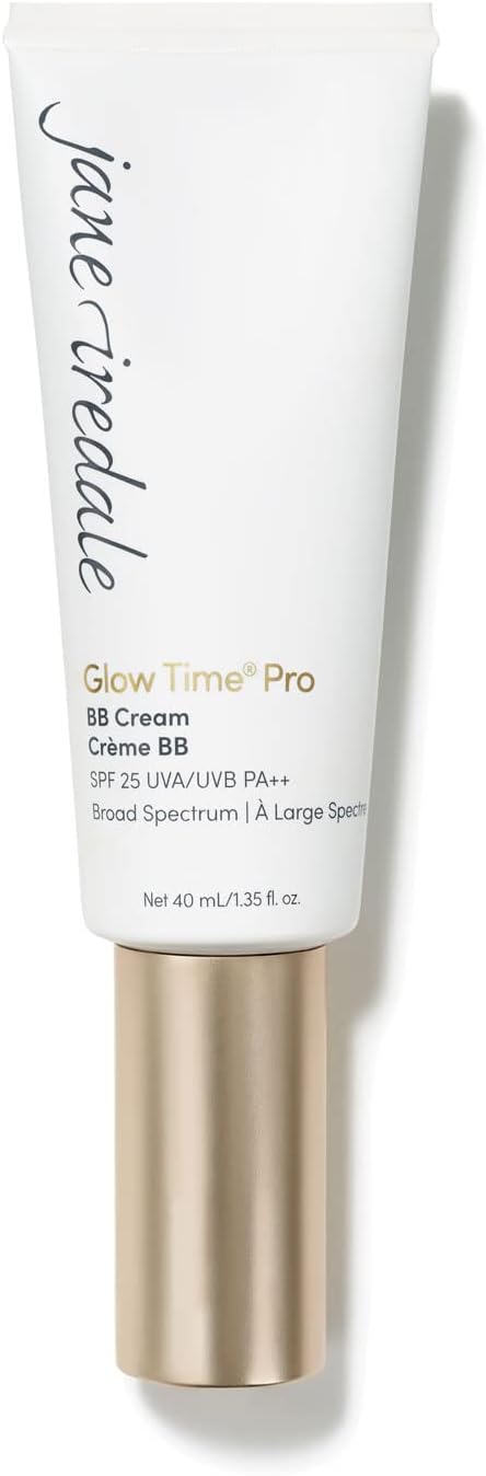 Jane IredaleGlow Time Pro BB Cream GT7 Moisturising Foundation with Antioxidants and SPF Radiant Finish, Long-Lasting Coverage