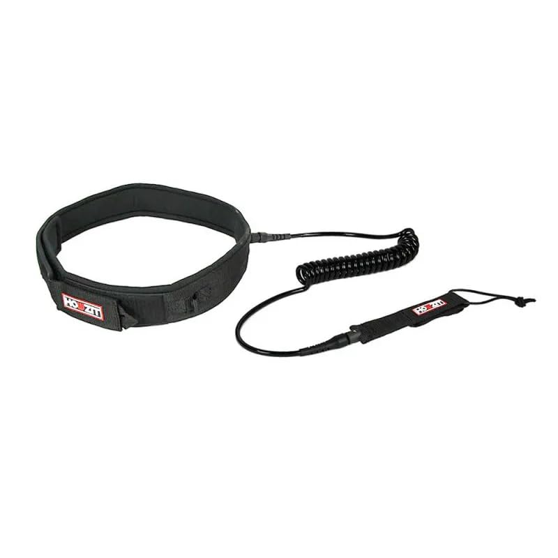 Leash DE WINGFOIL Cintura Coil Howzit Nero