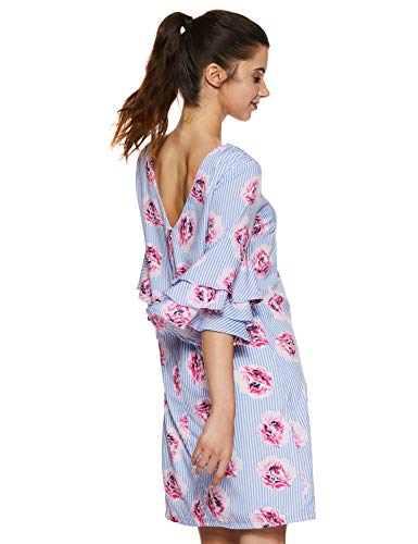 Image of Harpa Round Neck Printed Dress