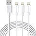 Price comparison product image Marchpower Lightning Cable MFi Certified, 3Pack 6FT iPhone Charging Cable, USB A to Lightning Charger Cable for iPhone 14 Plus 13 Pro Max 12 11 Pro Max Xs Max X 8Plus 7Plus 6S iPad Mini 6 iPod White