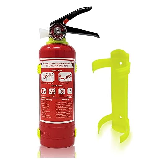 Fire Extinguisher for Home Car Truck, Rechargeable, Mount Included, ABC Fire, Compact Size, Dry Chemical Powder, Home Essentials, Apartment Essentials, Car Essentials, Stay Safe