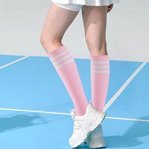 Image of Knee High Socks for Women, Long Tall Knee Tube Socks