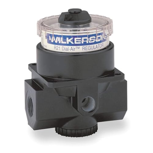 WILKERSON R21-03-000-17 DIAL-AIR 0-160PSI 3/8IN NPT Pneumatic Regulator D299414
