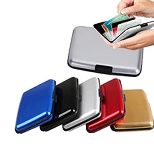 SECURITY CREDIT CARD WALLET ALUMINUM RED3