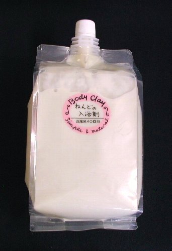 Amazon | ねんどの入浴剤 お徳用1200g 【ボディクレイ・ねんど