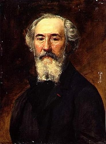 Portrait d'Emmanuel Lansler par Carolus Duran, impression sur toile haut de gamme 60x90cm