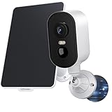 CZEview 4G LTE Solar Überwachungskamera Außen Kabellos 5200mAh Akku 300° Schwenk Nachtsicht PIR Bewegungserkennung IP65 App