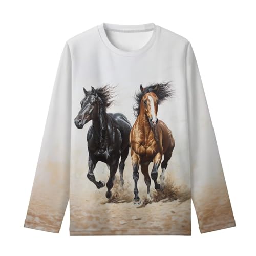 Girls Long Sleeve Shirts Athletic T Shirt Soft Gym Yoga Tees Fall Clothes2