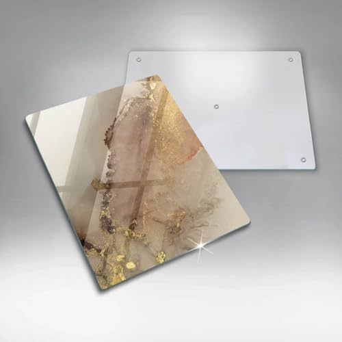 Plaque d'induction protection haut de gamme Abstraction Gold 40x52 - 6