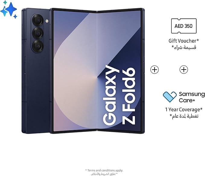 SAMSUNG Galaxy Z Fold 6 Dual SIM Bleu Marine 12 Go RAM 256 Go 5G