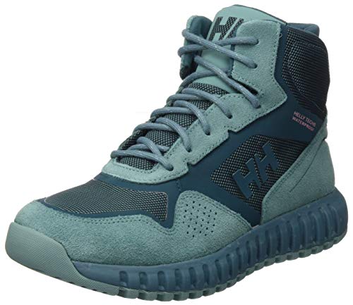 Helly-Hansen Women's Monashee ULLR HT Winter Boot, 443 Jade/Washed Teal/Flamingo Pink, 8