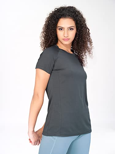 Image of TECHNOSPORT Women's 100% Polyester Regular Fit T-Shirt