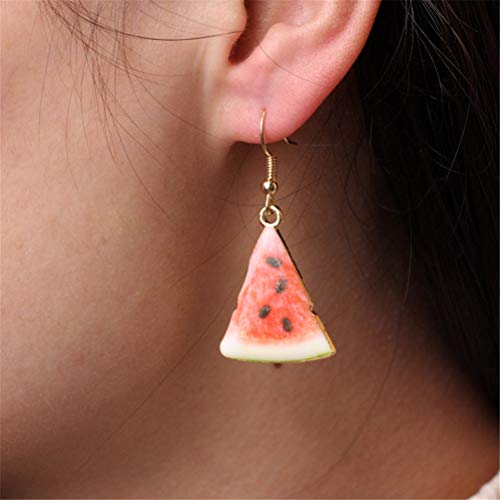 Agr8T Drop Earrings For Women Girls Dangle Earrings Best Friend Birthday Gifts Fruit Style (Watermelon) #TOP4