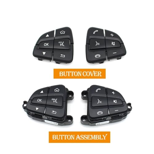 Touches de volant multifonctions interrupteur commande de menu Benz W447 W190 - 4